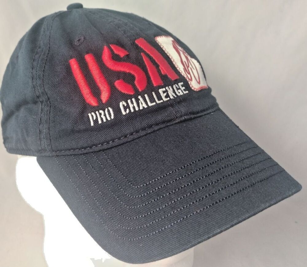 Vintage USA Pro Challenge Cycling 2012 Adjustable Strapback Hat/Cap-EXCELLENT!